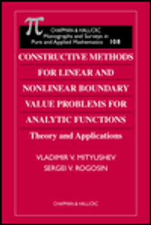 Constructive Methods for Linear and Nonlinear Boundary Value Problems for Analytic Functions