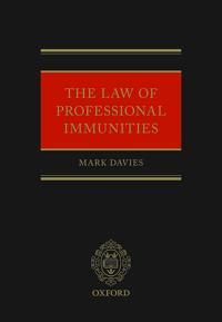 The Law of Professional Immunities | 0:e upplagan
