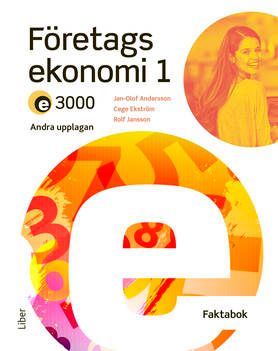 E3000 Företagsekonomi 1 Faktabok | 2:a upplagan
