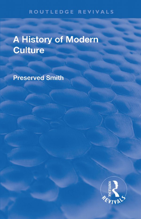 Revival: A History of Modern Culture: Volume II (1934) | 1:a upplagan
