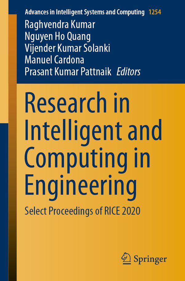 Research in Intelligent and Computing in Engineering | 1:a upplagan