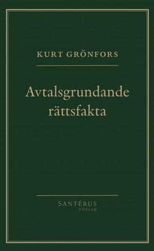 Avtalsgrundande rättsfakta |  2:e upplagan