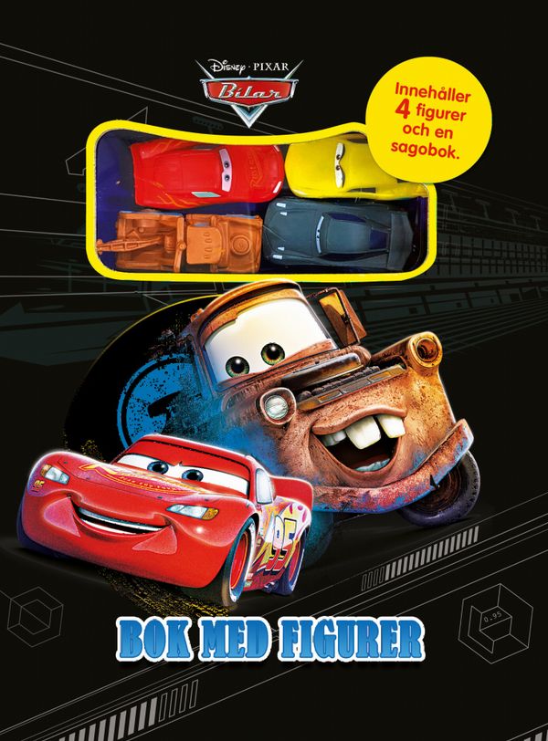 Disney - Cars (4 figurer och bok) | 0:e upplagan