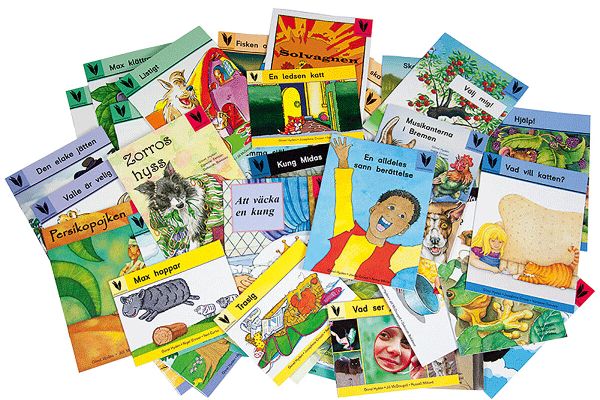 Vingböckerna Komplett sats Steg 1-12 60 böcker | 2:a upplagan