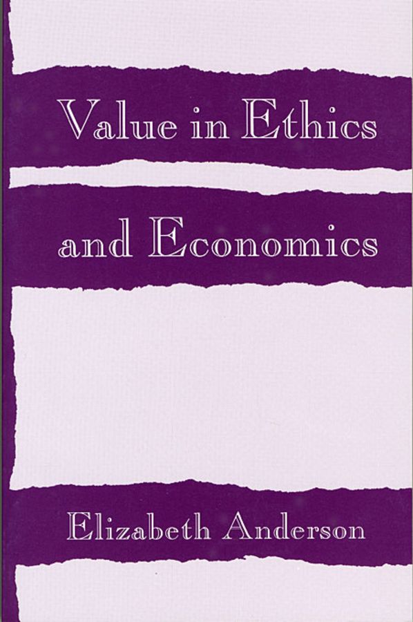 Value in Ethics and Economics | 0:e upplagan