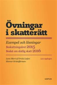 Övningar i skatterätt | 22:a upplagan