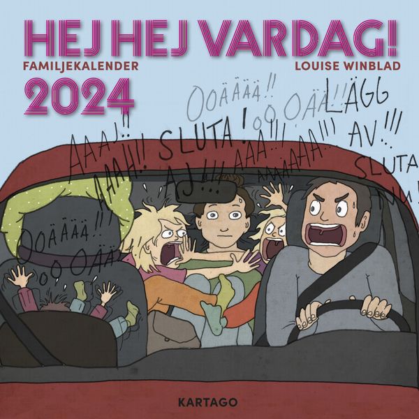 Hej hej vardag! Familjekalender 2024 | 1:a upplagan