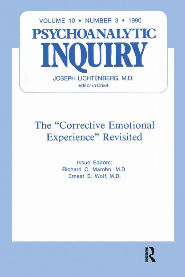 The Corrective Emotional Experience Revisited | 1:a upplagan