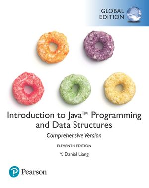 Introduction to Java Programming and Data Structures, Comprehensive Version plus Pearson MyLab Programming with Pearson eText, G | 11:e upplagan