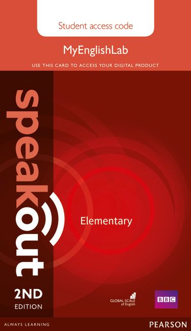 Speakout Elementary 2nd Edition MyEnglishLab Student Access Card (Standalone) | 2:a upplagan