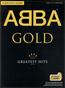 Abba - gold - flute play-along (book/audio download)