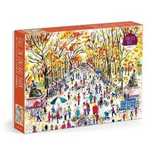 Michael Storrings Fall in Central Park 1000 Piece Puzzle