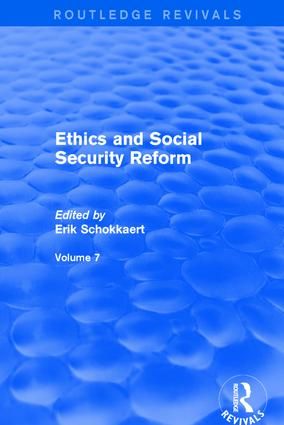 Ethics and Social Security Reform | 1:a upplagan