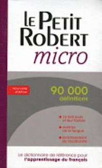 Le Petit Robert Micro - Was Le Robert Micro Poche