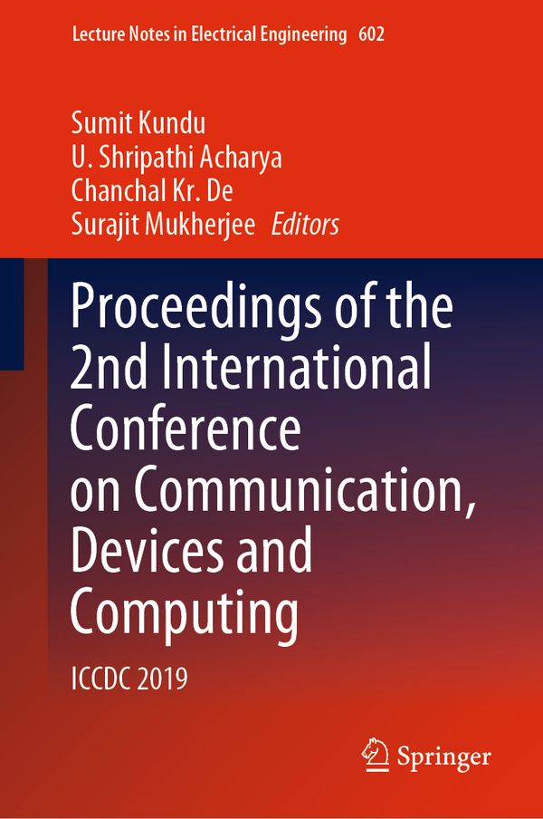 Proceedings of the 2nd International Conference on Communication, Devices and Computing | 1:a upplagan