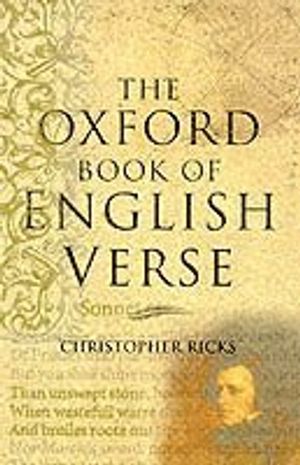 The Oxford Book of English Verse