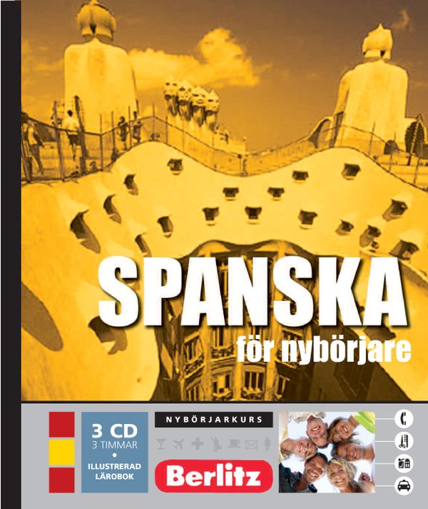 Spanska för nybörjare, språkkurs : Språkkurs med 3 CD | 1:a upplagan