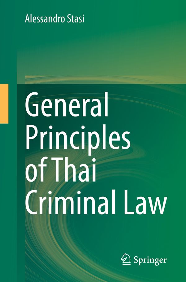 General Principles of Thai Criminal Law | 1:a upplagan