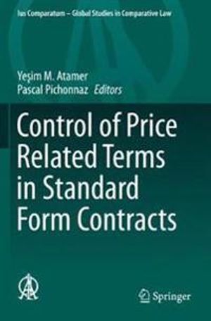 Control of Price Related Terms in Standard Form Contracts | 1:a upplagan