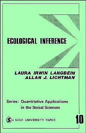 Ecological Inference