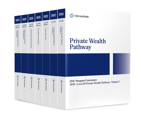 2025 CFA Program Curriculum Level III Private Wealth Pathway Box Set | 0:e upplagan