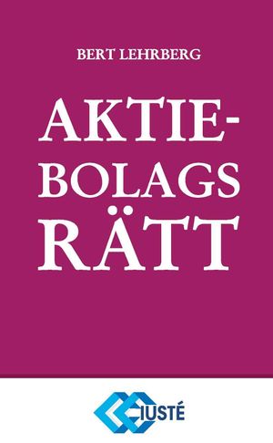 Aktiebolagsrätt | 1:a upplagan