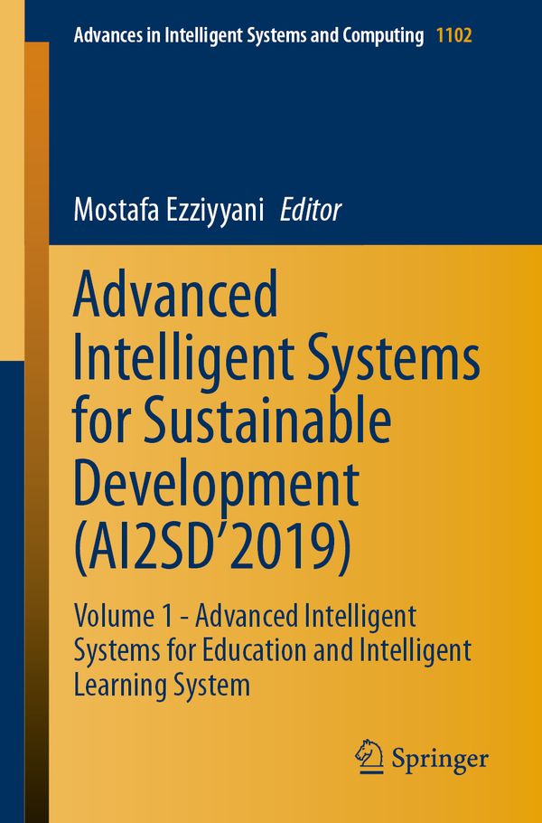 Advanced Intelligent Systems for Sustainable Development (AI2SD’2019) | 1:a upplagan