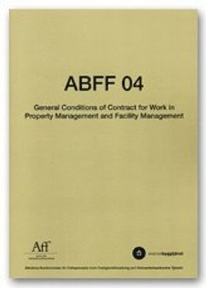 ABFF 04. General Conditions of Contract for Work in Property Management and Facility Management