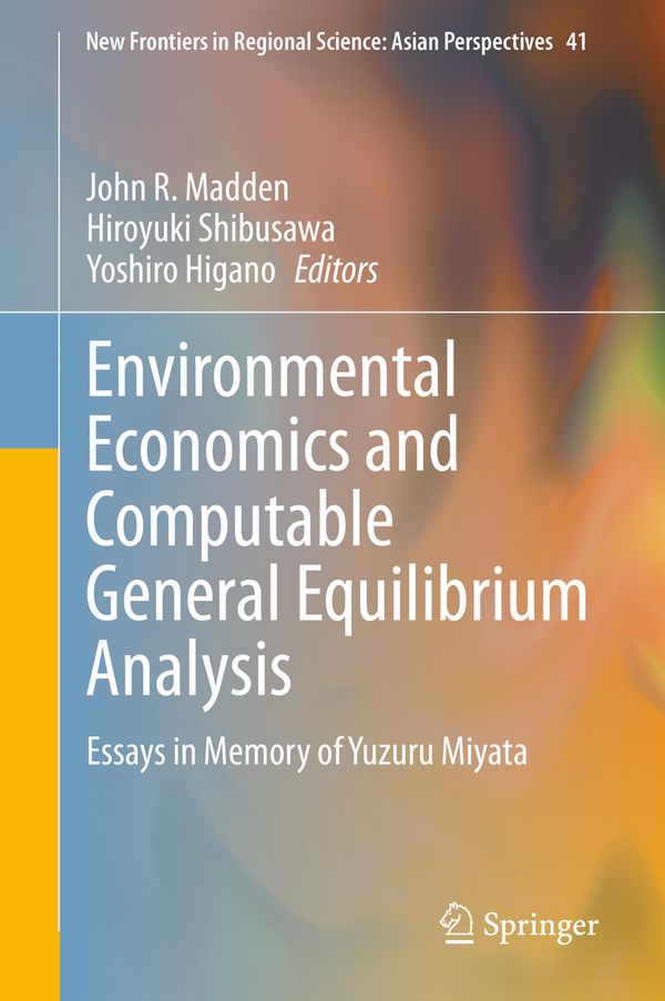 Environmental Economics and Computable General Equilibrium Analysis | 1:a upplagan