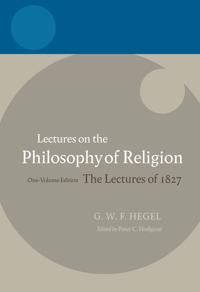 Hegel: Lectures on the Philosophy of Religion | 0:e upplagan