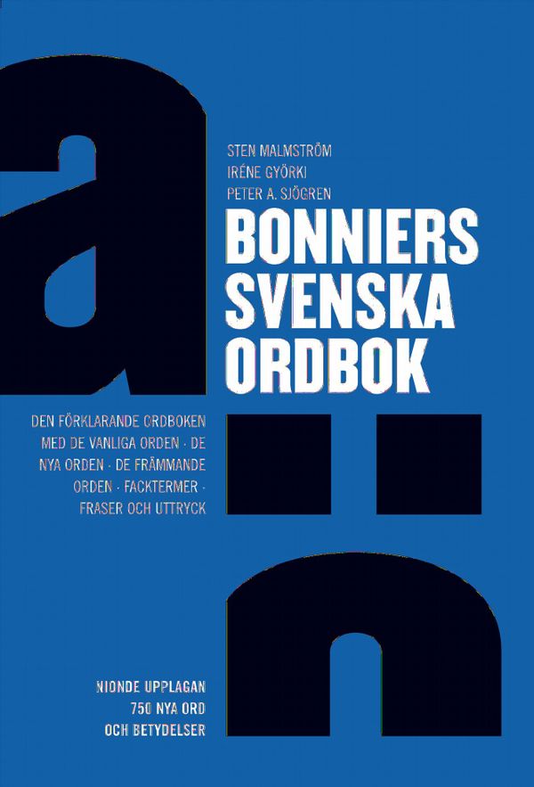 Bonniers svenska ordbok | 9:e upplagan