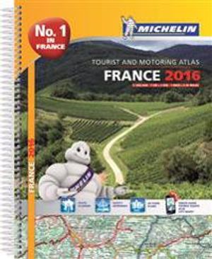 Frankrike 2016 Atlas Michelin A4 : 1:200000 | 1:a upplagan