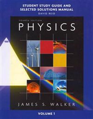 Study Guide and Selected Solutions Manual for Physics, Volume 1 | 4:e upplagan