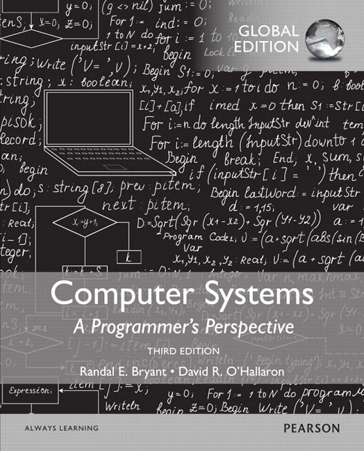 Computer Systems: A Programmer's Perspective, Global Edition | 3:e upplagan