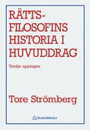 Rättsfilosofins historia i huvuddrag | 3:e upplagan