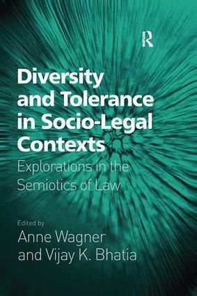 Diversity and Tolerance in Socio-Legal Contexts | 1:a upplagan