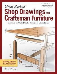 Great book of shop drawings for craftsman furniture