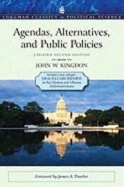 Agendas, alternatives and public policies