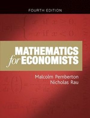 Mathematics for Economists