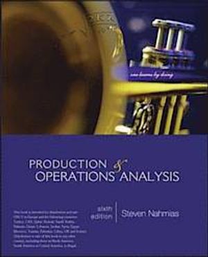 Production and Operations Analysis | 6:e upplagan