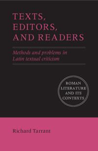 Texts, Editors, and Readers | 0:e upplagan