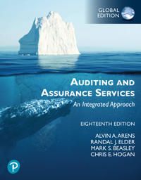 Auditing and Assurance Services, Global Edition | 0:e upplagan