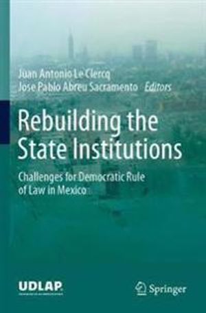 Rebuilding the State Institutions | 1:a upplagan