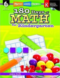 180 Days of Math for Kindergarten