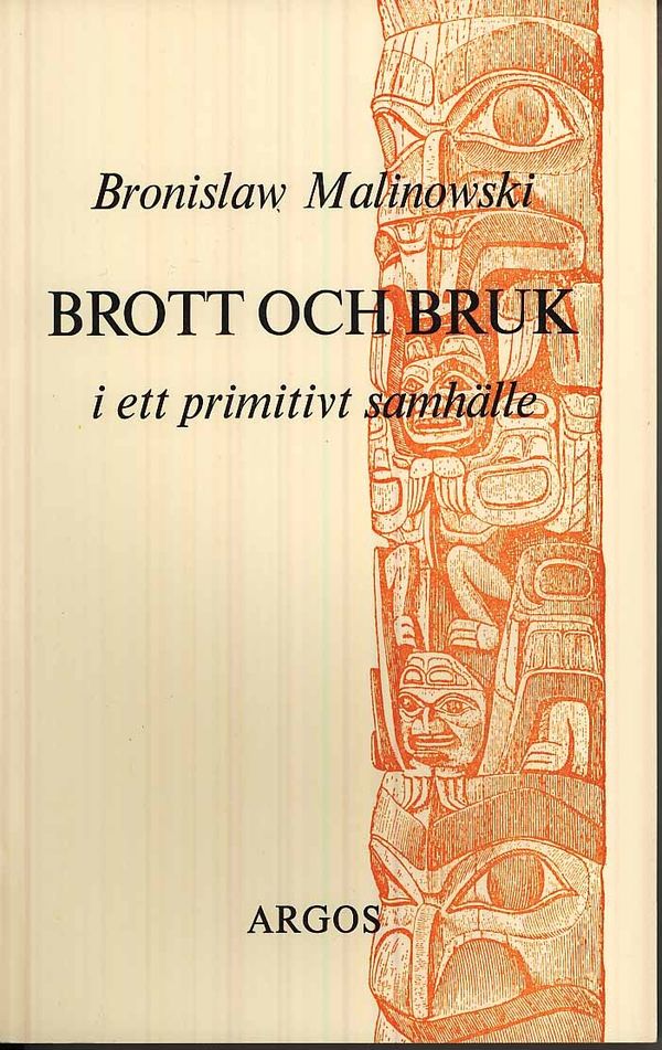 Brott och bruk i ett primitivt samhälle | 1:a upplagan