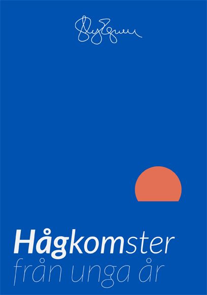 Hågkomster från unga år | 0:e upplagan