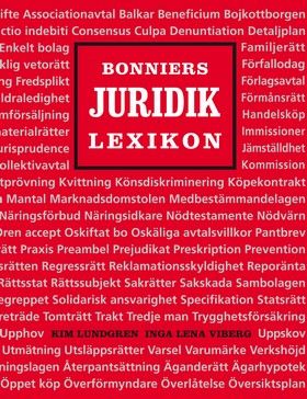 Bonniers Juridiklexikon | 0:e upplagan