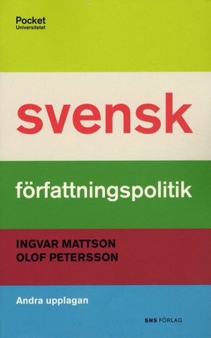 Svensk författningspolitik |  2:e upplagan