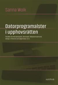 Datorprogramalster i upphovsrätten | 1:a upplagan