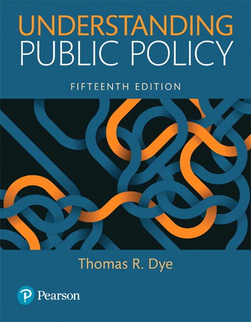 Understanding Public Policy | 15:e upplagan